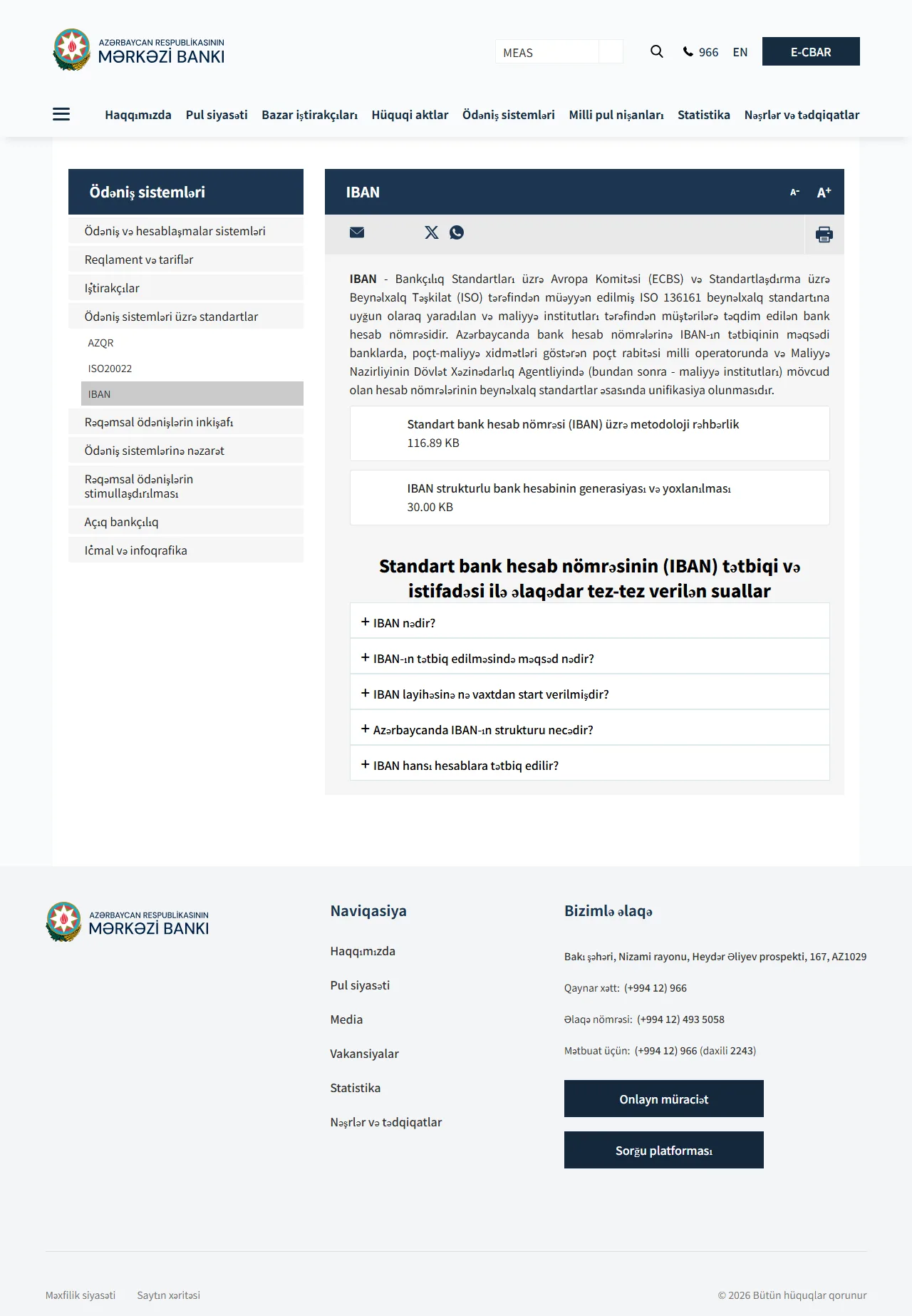 Azərbaycanda hesab-faktura və bank rekvizitləri: IBAN, SWIFT və USDT